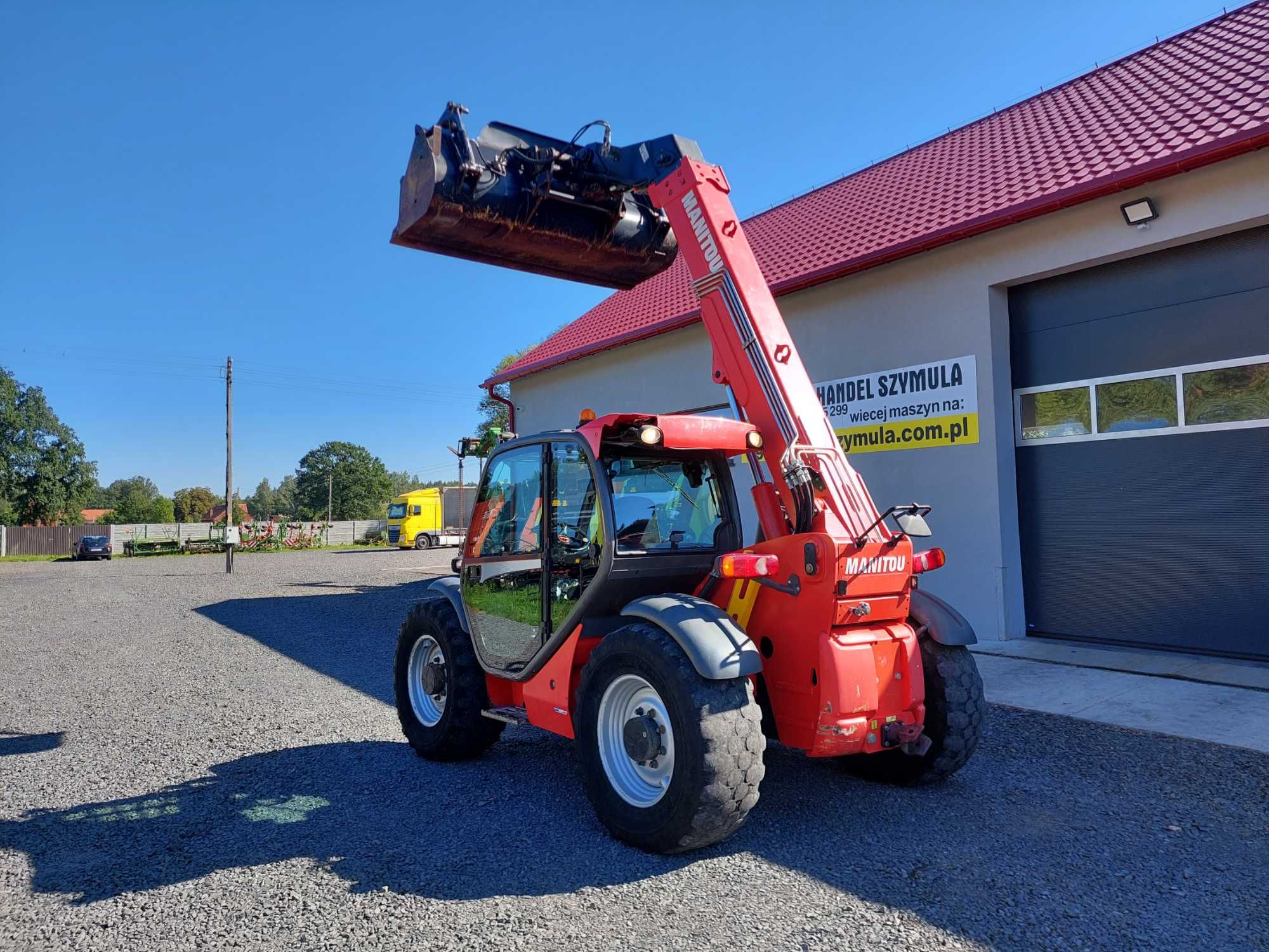 MANITOU MLT 634 120 LSU mechaniczna  Mercedes krokodyl