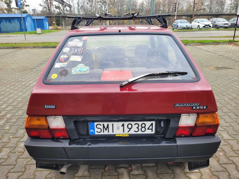 Skoda Favorit 1992 Okazja Złombol Rajd Koguta