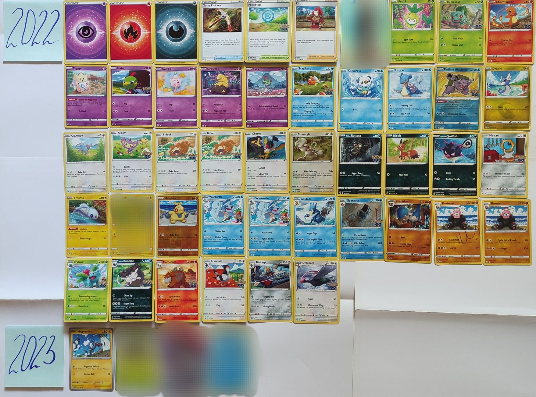 103 картки Покемон/Pokémon