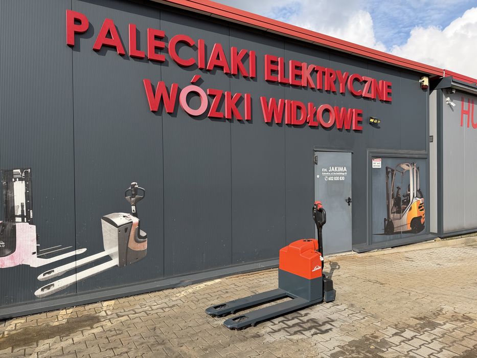 Paleciak elektryczny Linde MT 15 z 2020 r 1500 kg lekki mały paleciak