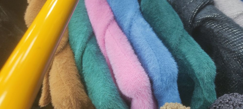 Płaszcz alpaka  klasyczna promocją 85zl  zielony róż niebieski bute