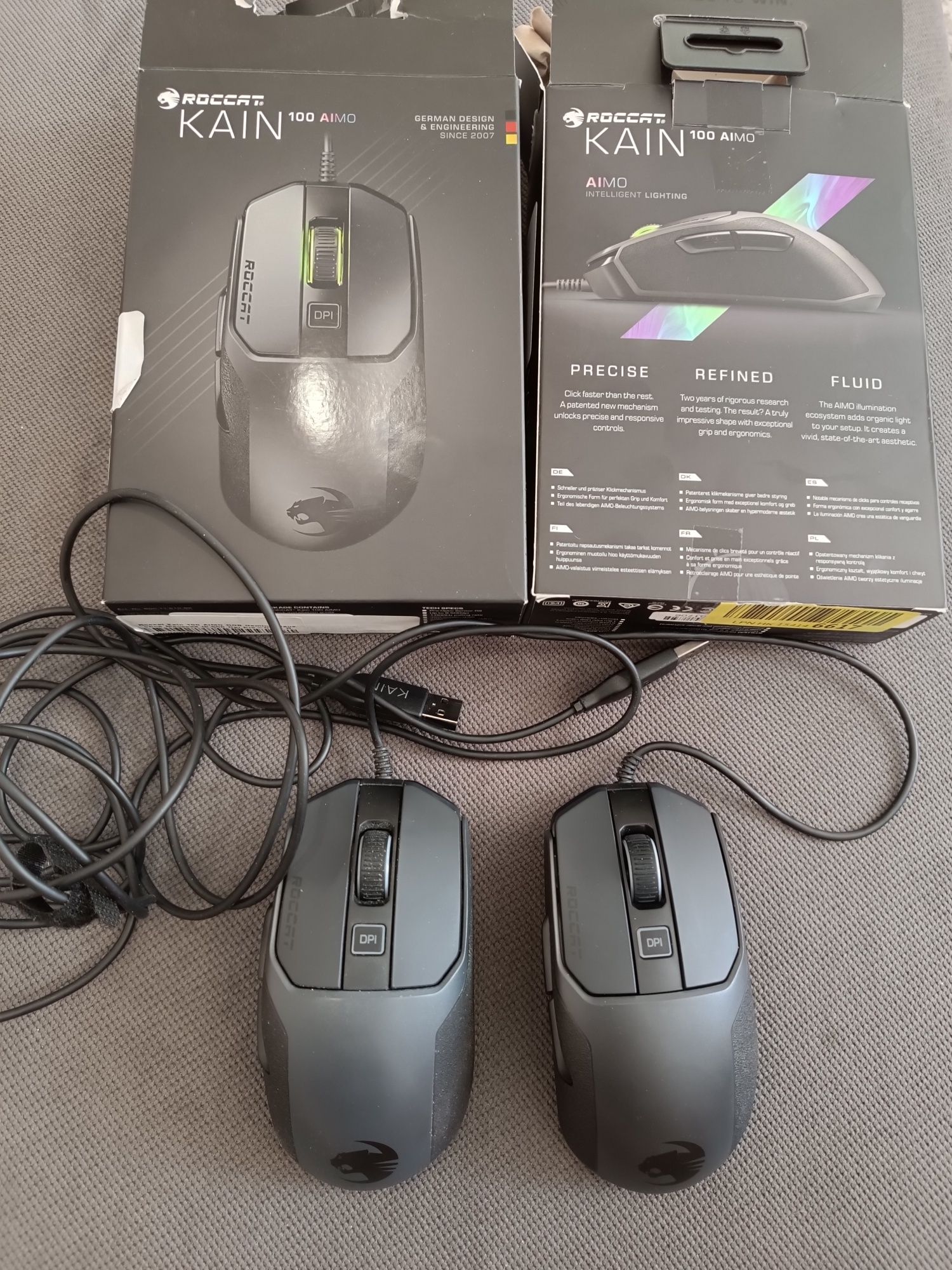 2x myszki myszka mysz ROCCAT KAIN 100 AIMO