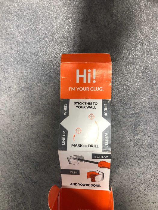 Wieszak Rowerowy CLUG Hybrid M Blue[Stojak, Uchwyt, City, Gravel]