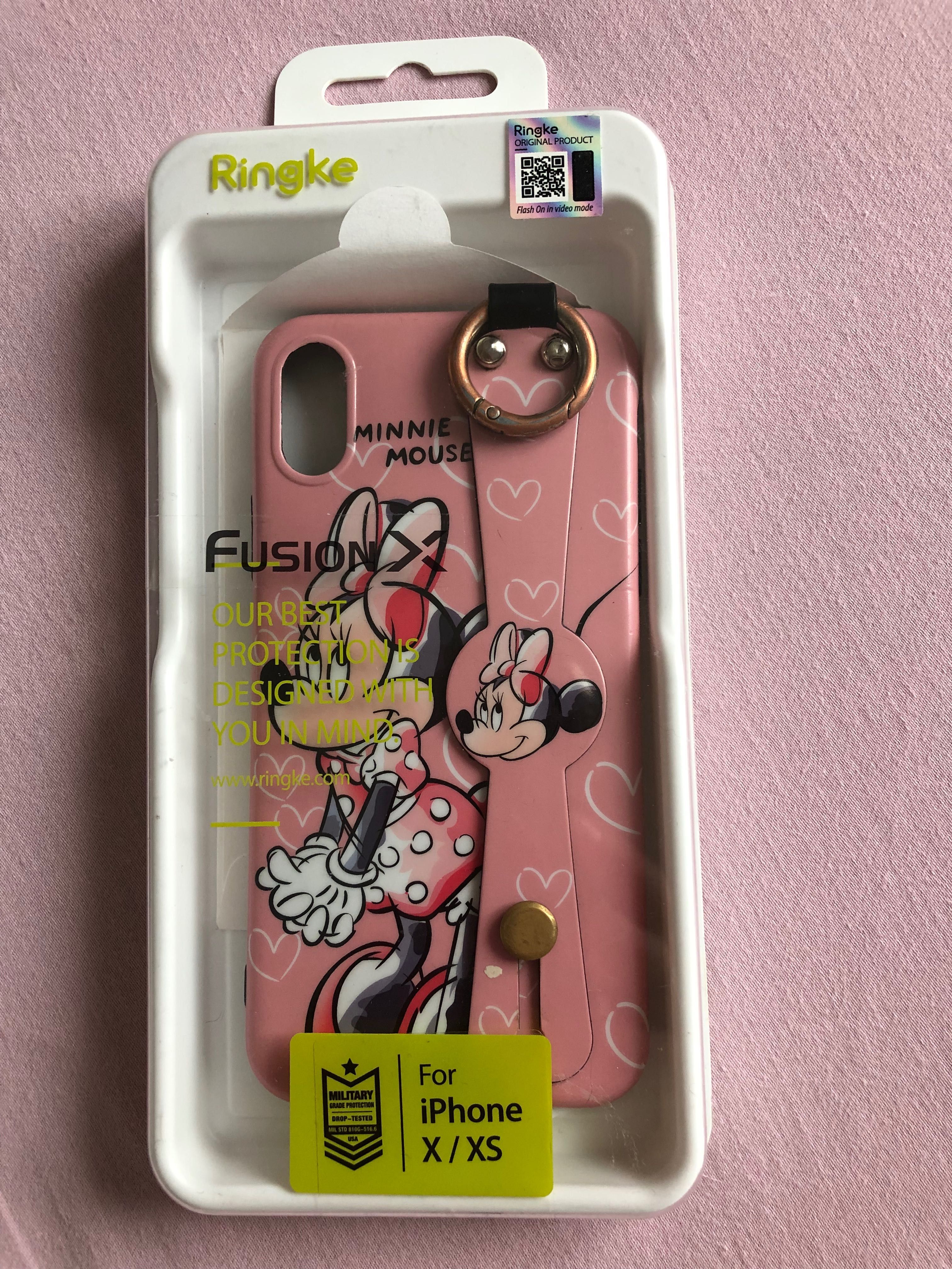Etui iPhone X Minnie Mouse Disney uchwyt
