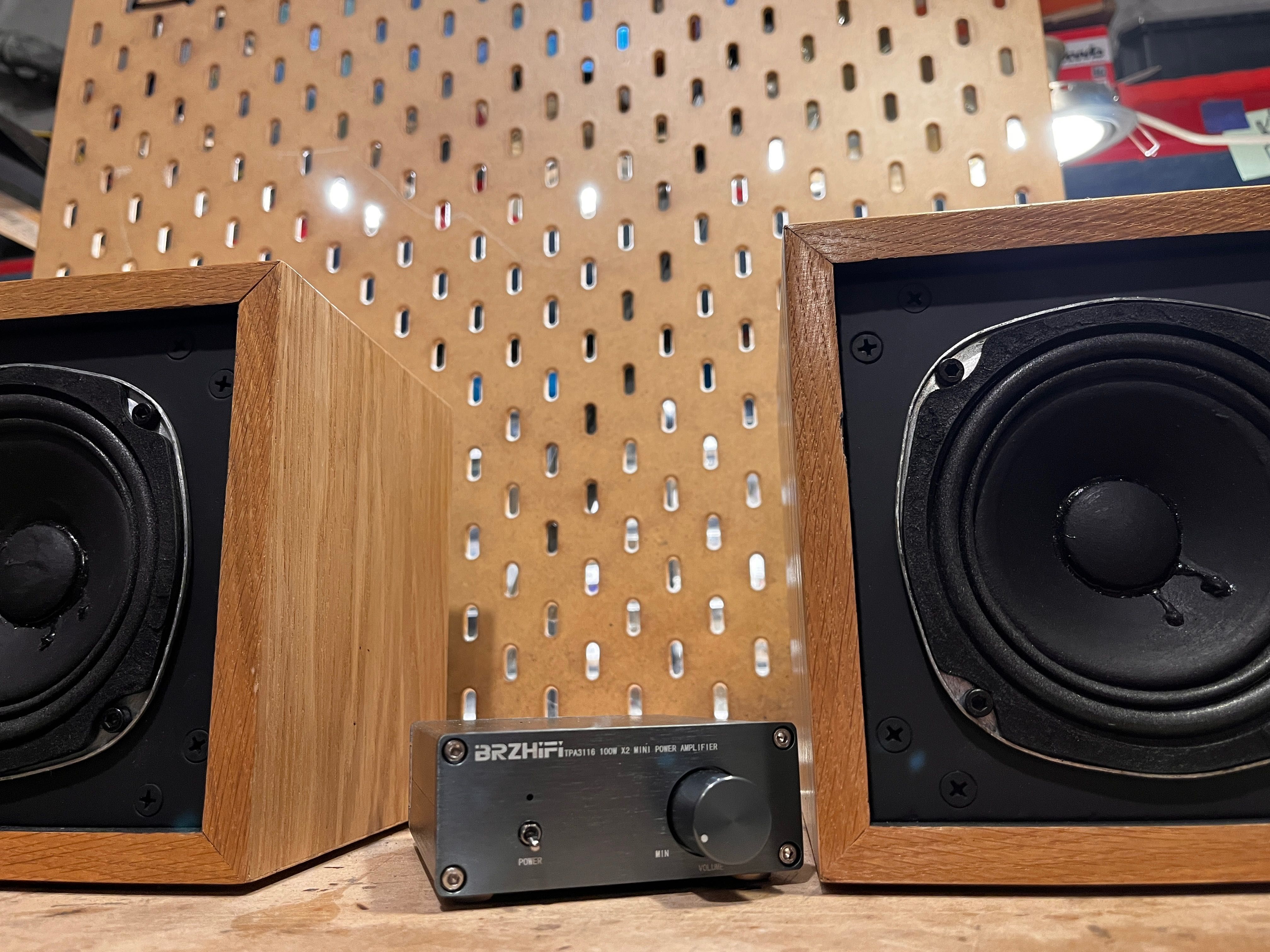 Monitory studyjne Auratone 5c Avantone klon + wzmacniacz