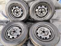 4x koła felgi 5x112 + opony 195/70r15 6mm VW transporter