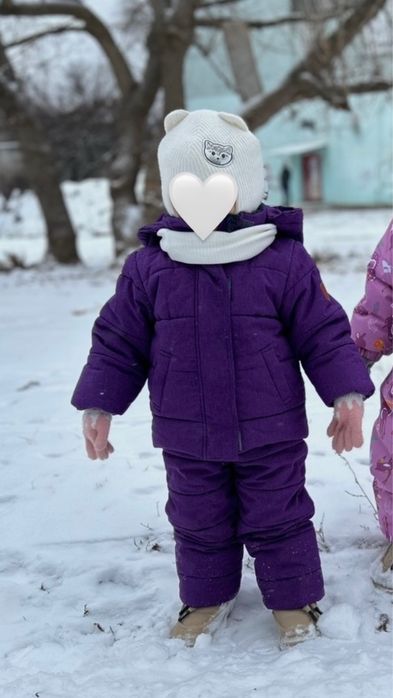 Дитячий зимовий комбінезон