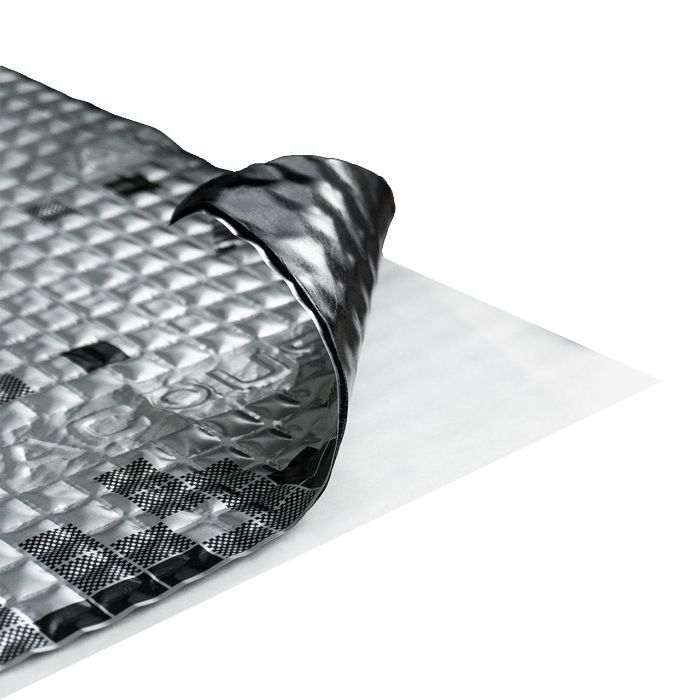 Шумоизоляция Авто Acoustics Alumat 1.6 мм лист 37х50 см Фольга 100 мк