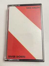 Van Halen Diver Down kaseta audio vintage stare wydanie
