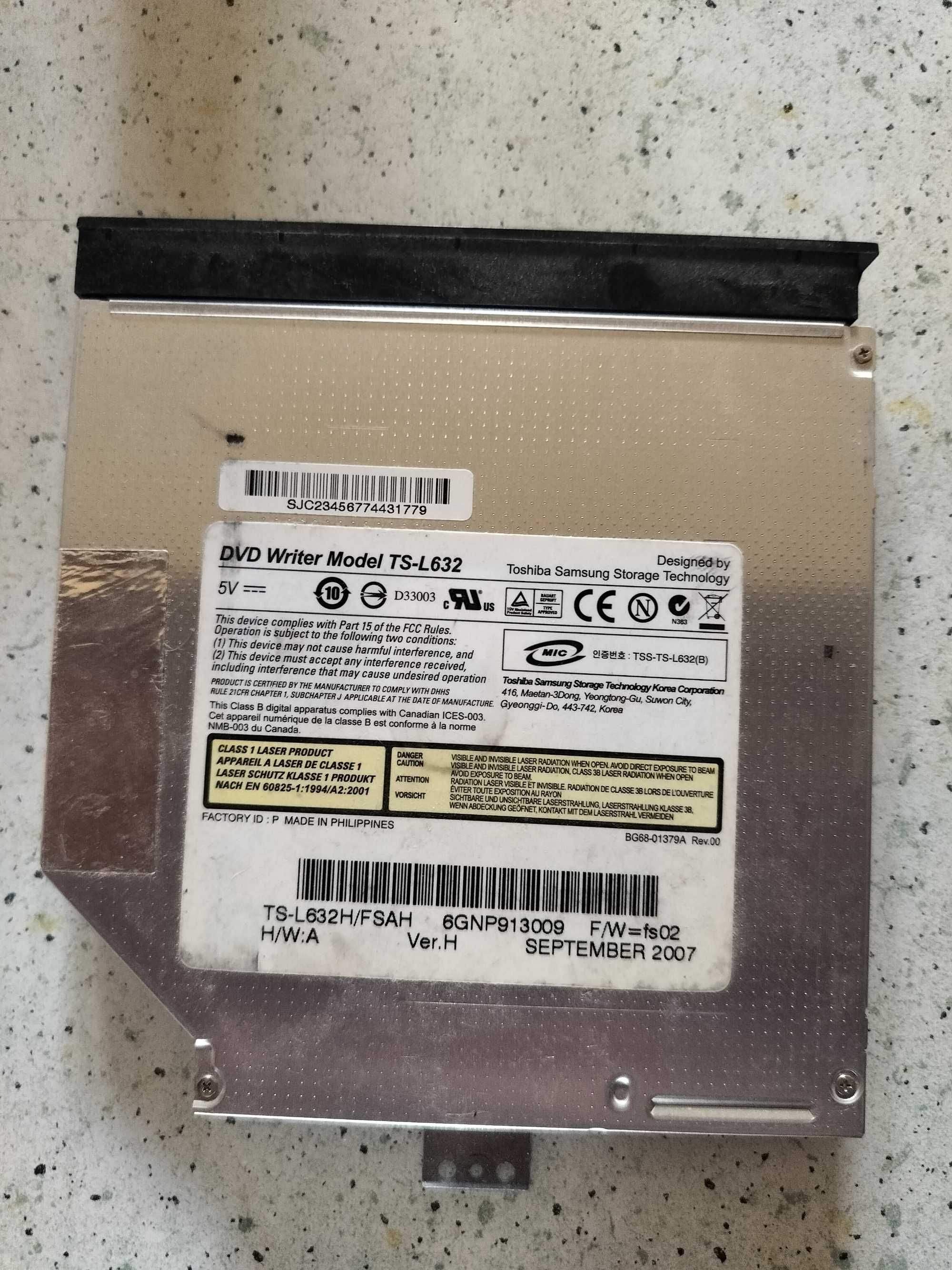 Nagrywarki DVD model TS-L632