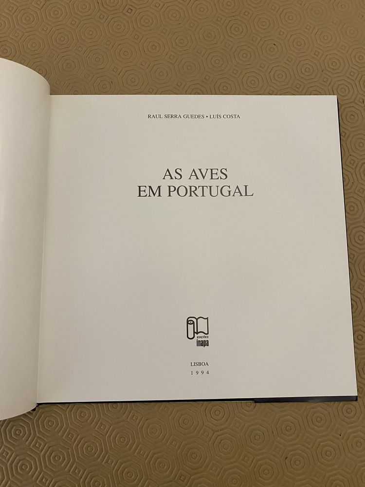 As Aves em Portugal  Raul Serra   Novo