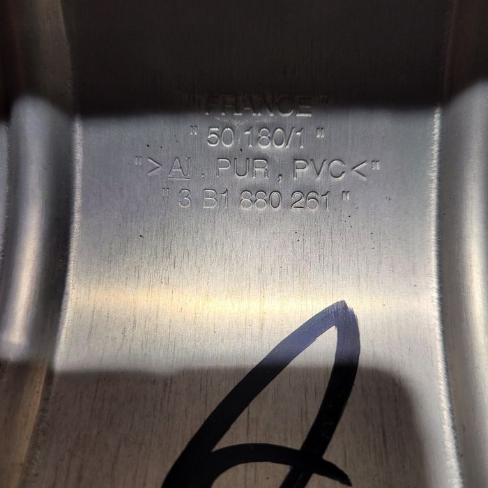 Zaślepka poduszki powietrznej airbag pasażera vw passat b5 LIFT 2004r