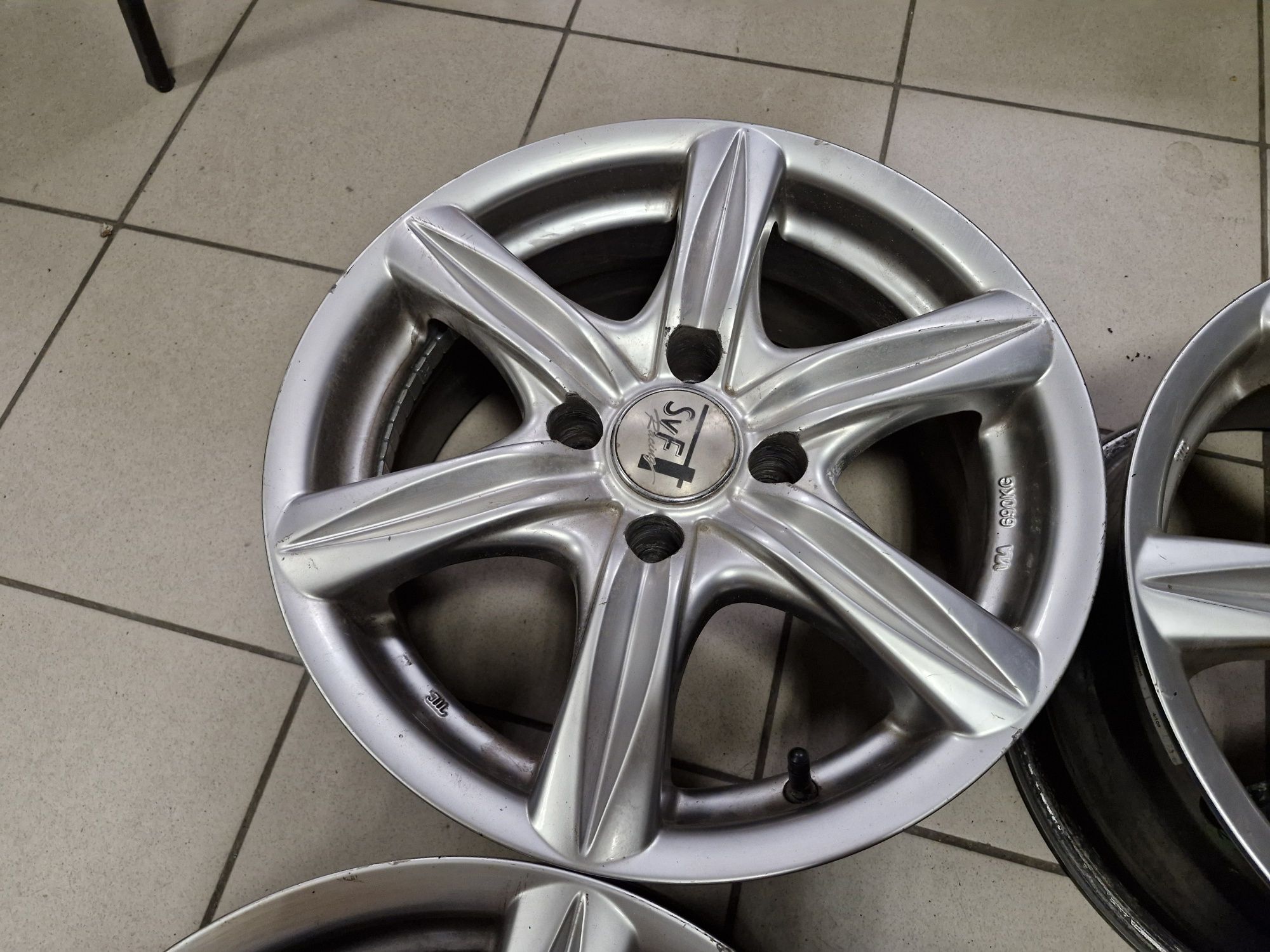 Felgi aluminiowe 15" 4x108 ET18 Peugeot 206 307 Citroen C3 C4 picasso