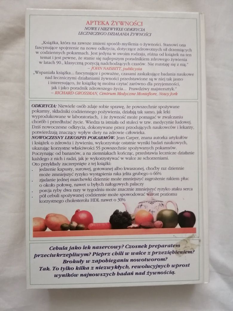 Jean Carper - Apteka żywności.