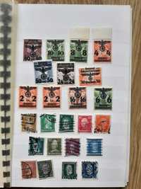 Ciekawy zestaw znaczków + Klaser –/s735/