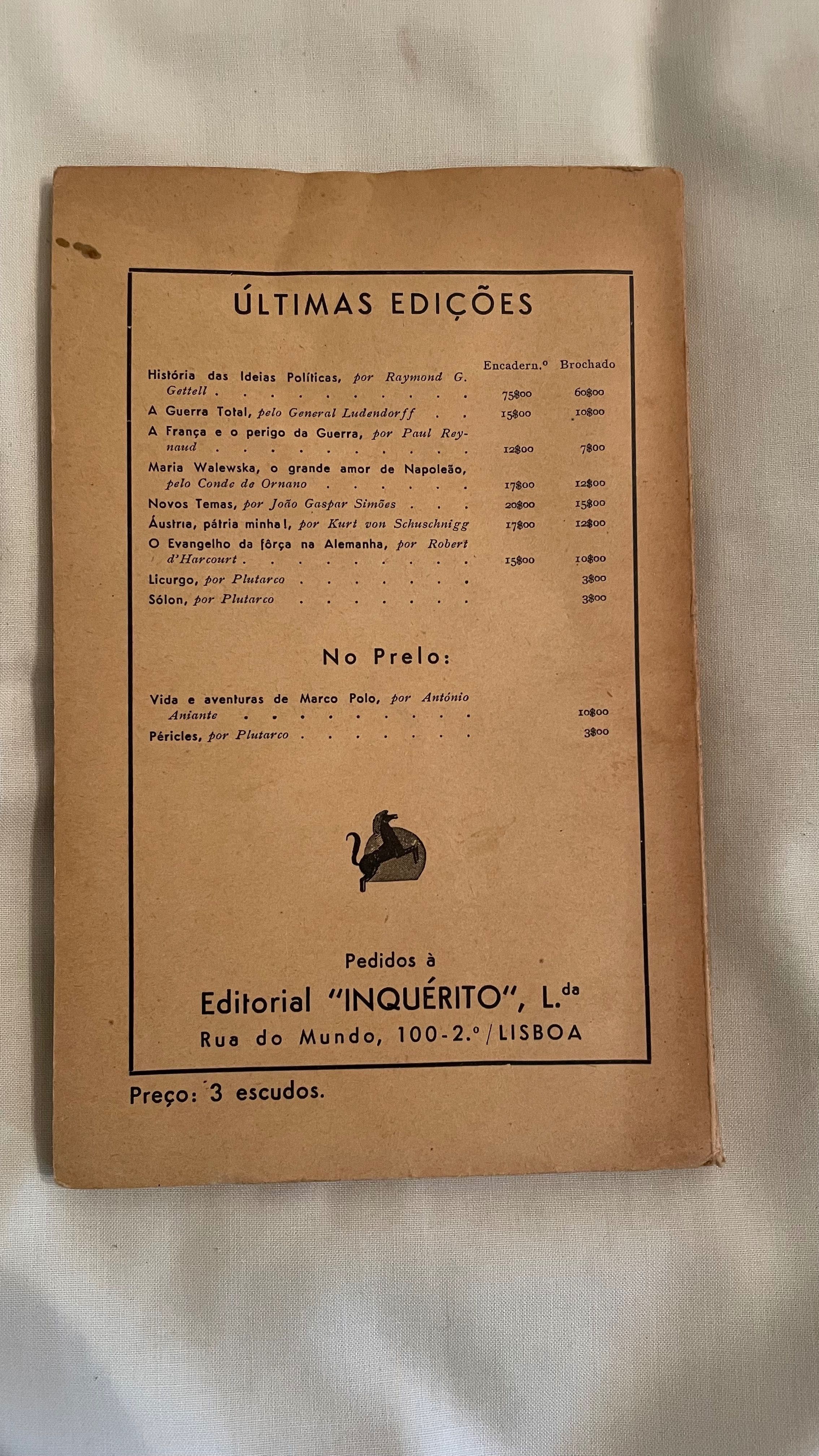 Livro Sólon "Inquérito"
