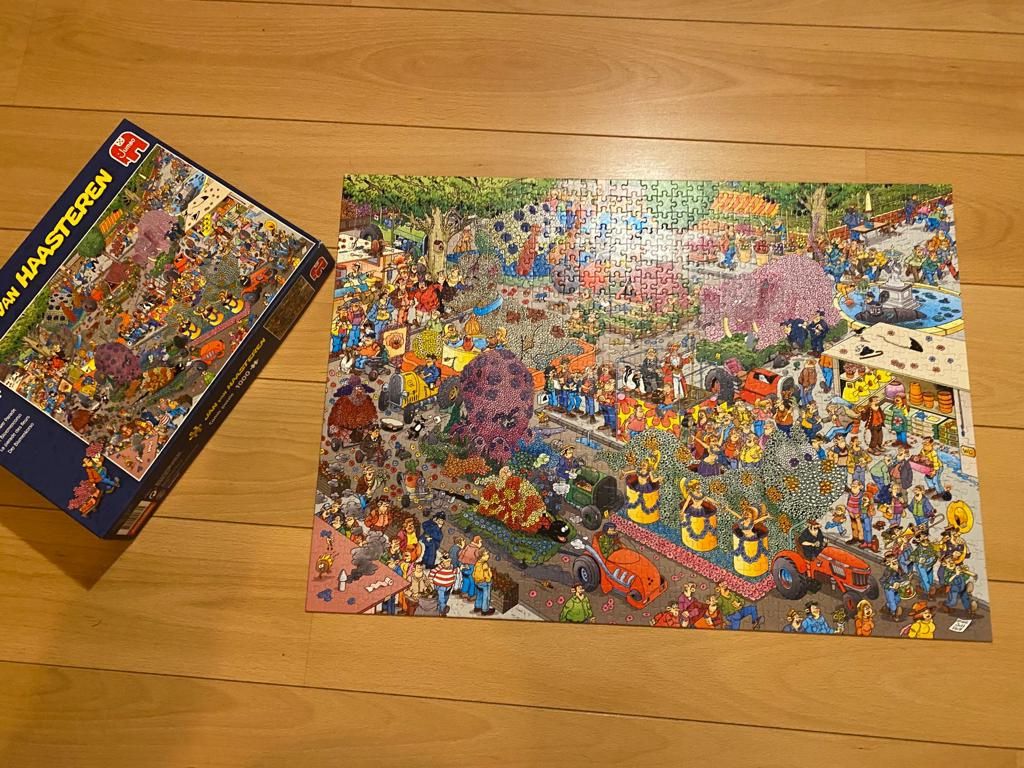 Puzzle de 1000 peças impecável