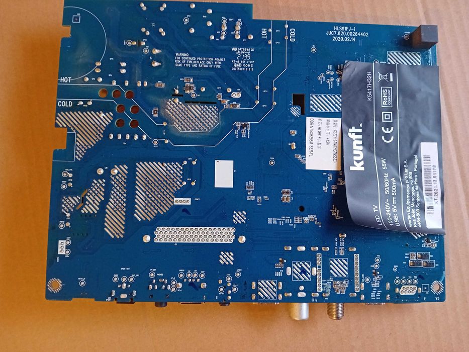 placa para tv  KUNFT k5417h32h