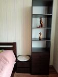 Стелаж, пенал з полицями та шухлядами, венге