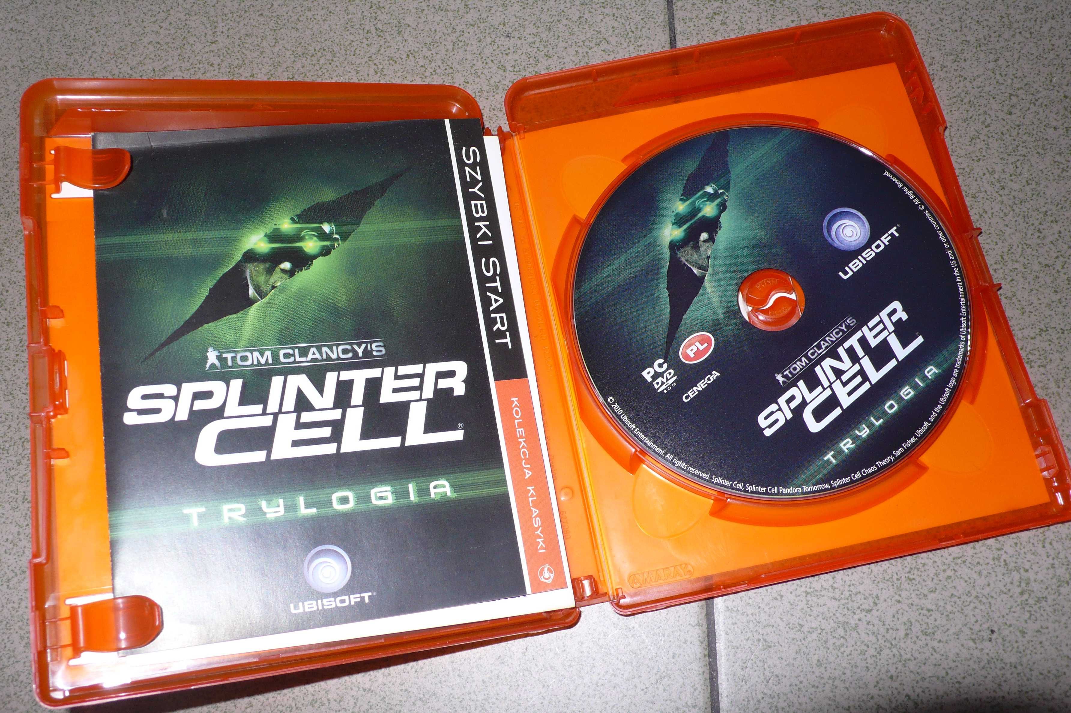 Tom Clancy's : Splinter Cell Trylogia PL / PC laptop