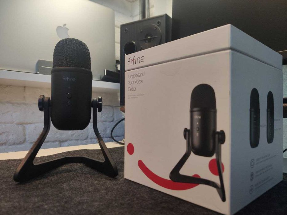Студійний мікрофон Fifine K678 для подкастів та стрімінгу