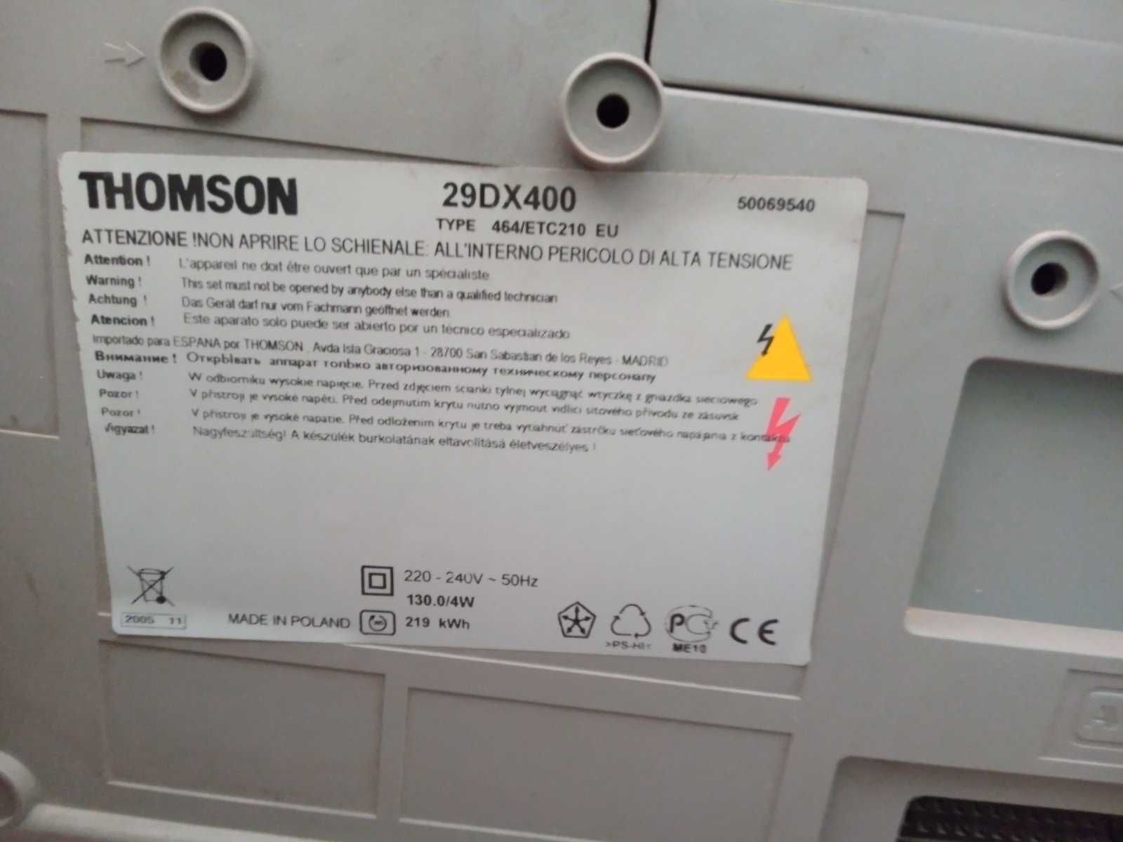 Продам телевізор Thomson 29DX400