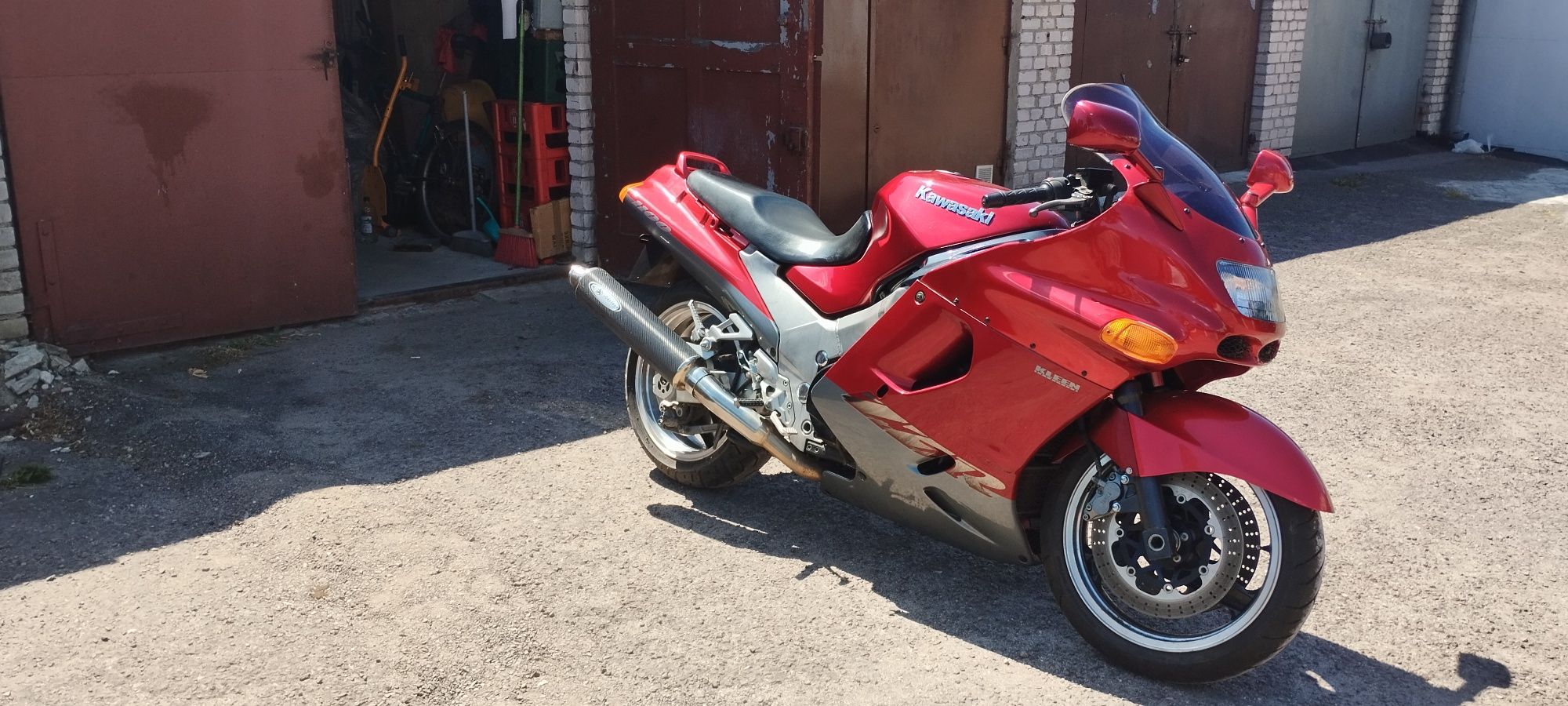 Kawasaki ZZR 1100 wydech Sebring 4w1 rok 1999 mały przebieg 54 tys