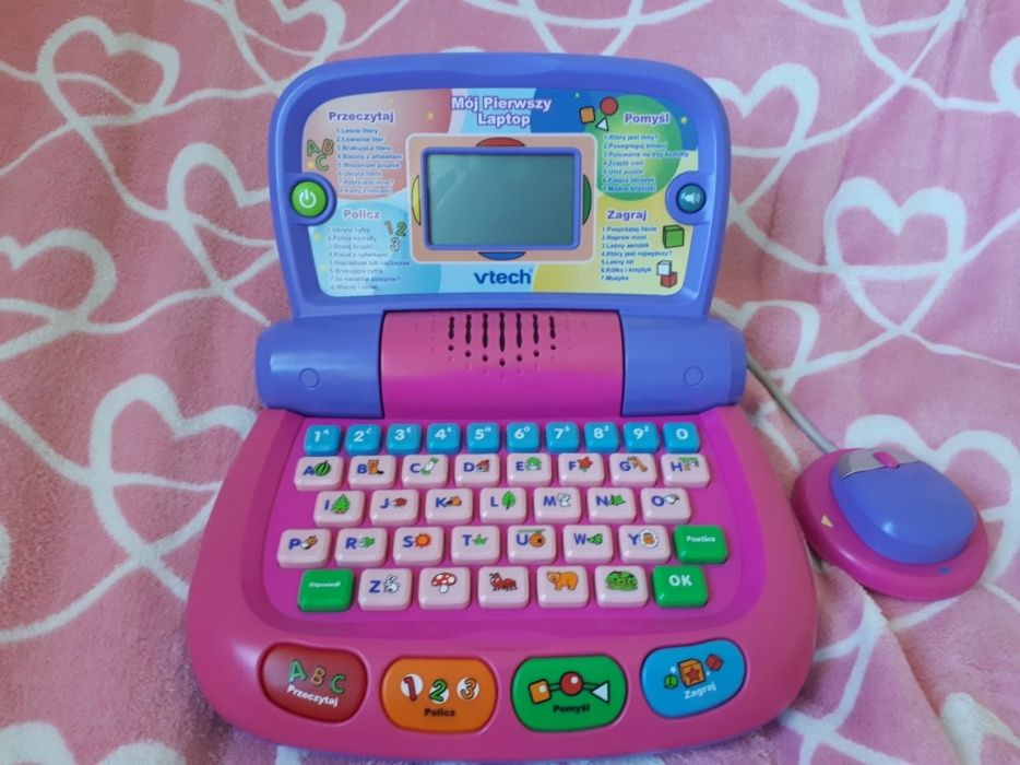 Interaktywny szczeniaczek firmy Fisher Price/ Laptop firmy Vtech.
