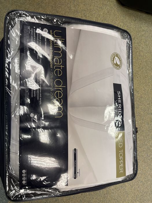 Наматрасник з лебединого пуху 2.00 на 203 на 4 см