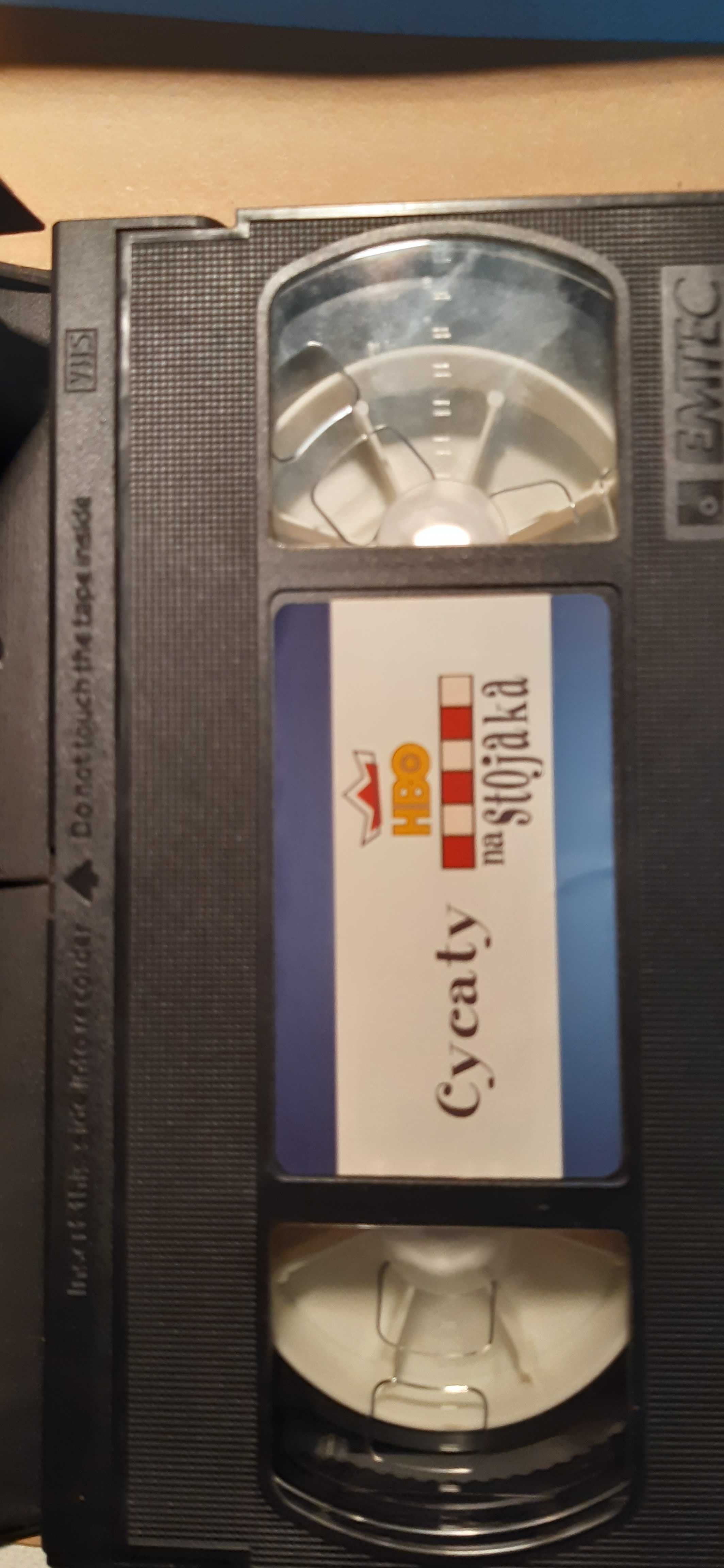 kaseta vhs HBO na stojak daniec kryszak i inni, unikat , kabaret