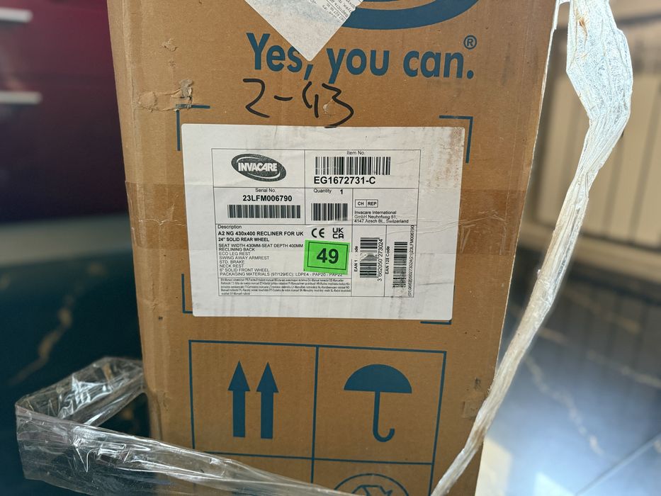 Інвалідна коляска invacare Action NG2