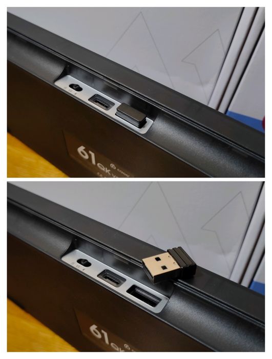 CIDOO QK61 v2 Бездротова механічна ігрова клавіатура 3 режими підключе