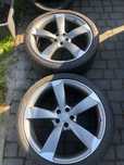 koła felgi aluminiowe 5x112 Audi A8S8 A7 Rotor 4H0 Dunlop 275/35/21