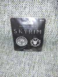 the elder scrolls V Skyrim przypinki z gry