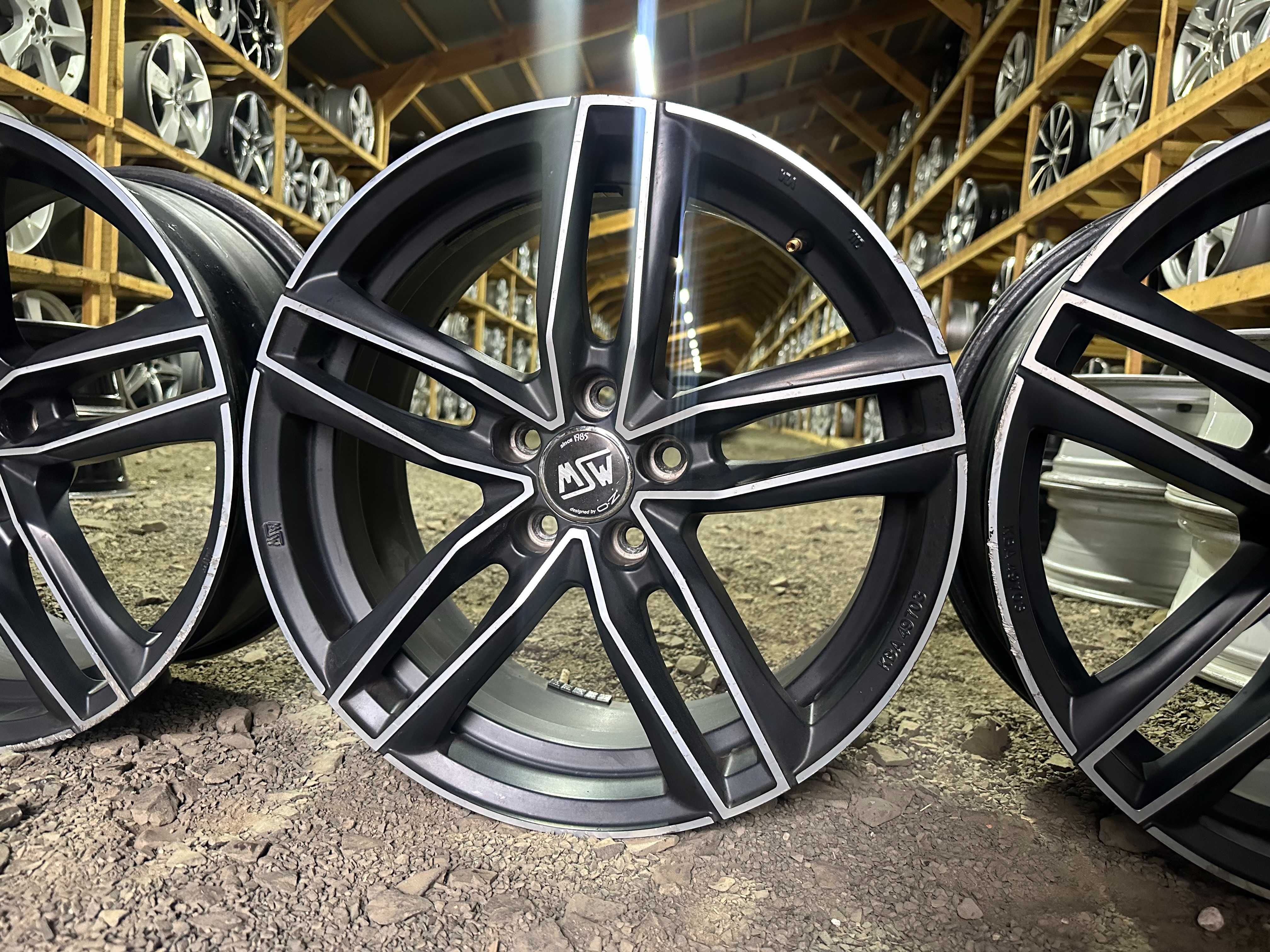 Диски MSW 5/112 R18 8J ET50 комплект AUDI VW SKODA