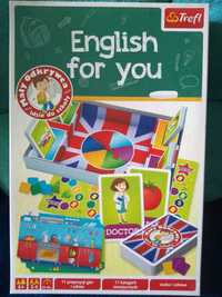 Gra edukacyjna Trefl Mały odkrywca idzie do szkoły English for you