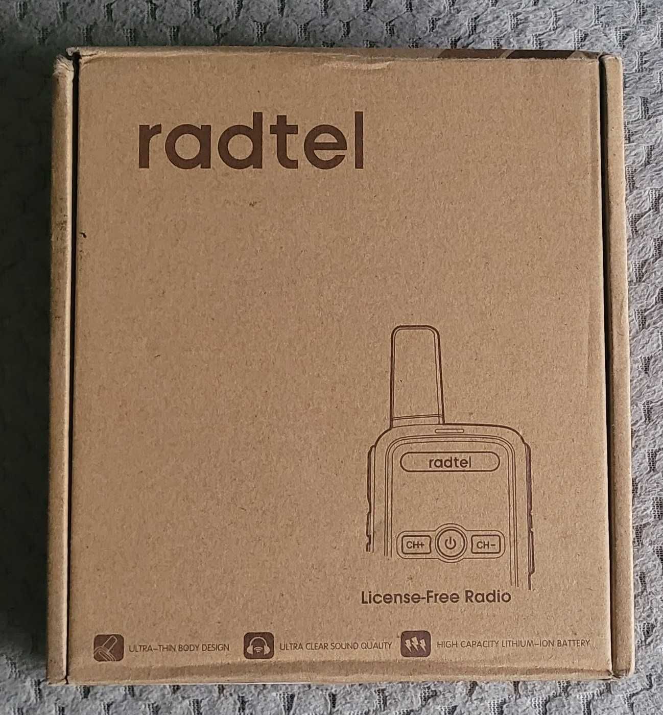 Radtel RT12 Walkie-Talkie Radio dwukierunkowe 16-kanałowe