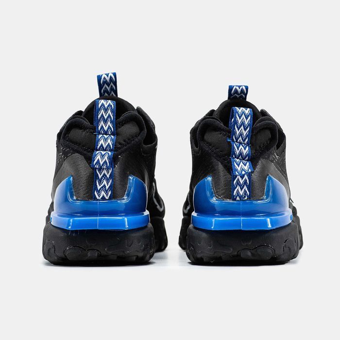Мужские кроссовки Nike React Vision Black&Blue. Размеры 40-45