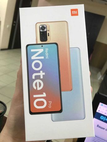 Телефон Xiaomi Redmi Note 10 Pro Glacier Blue 8/256gb (с гарантией)