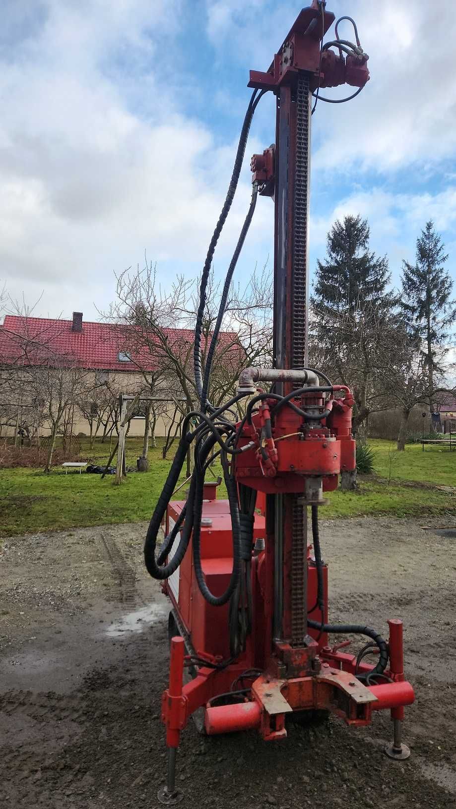 Wiertnica BERETTA T25 EURODRILL RH400 Studnie Pompy Ciepła Mikro-pale