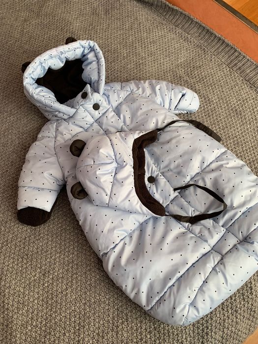 Зимовий комбінезон, конверт для немовлят