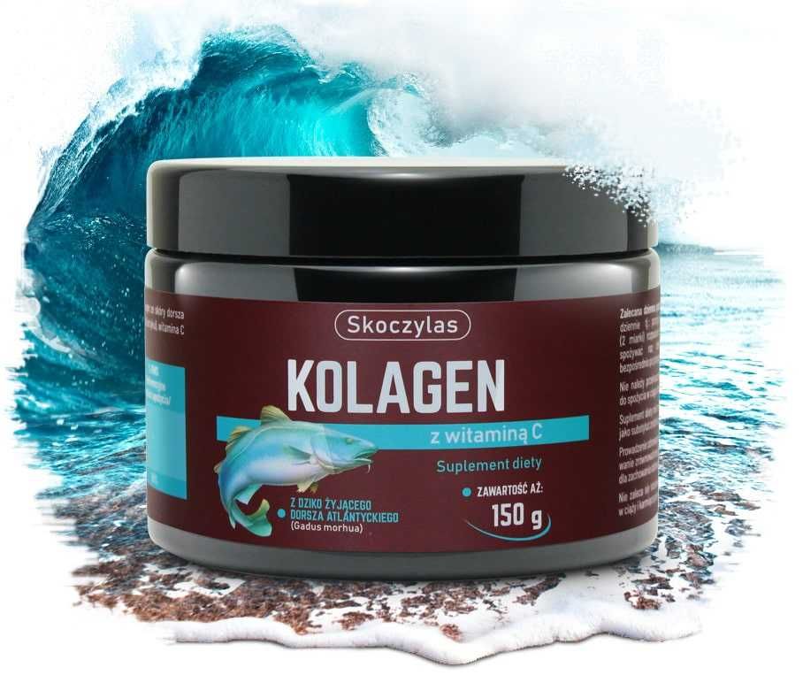 Kolagen z dorsza atlantyckiego dziko żyjącego Skoczylas