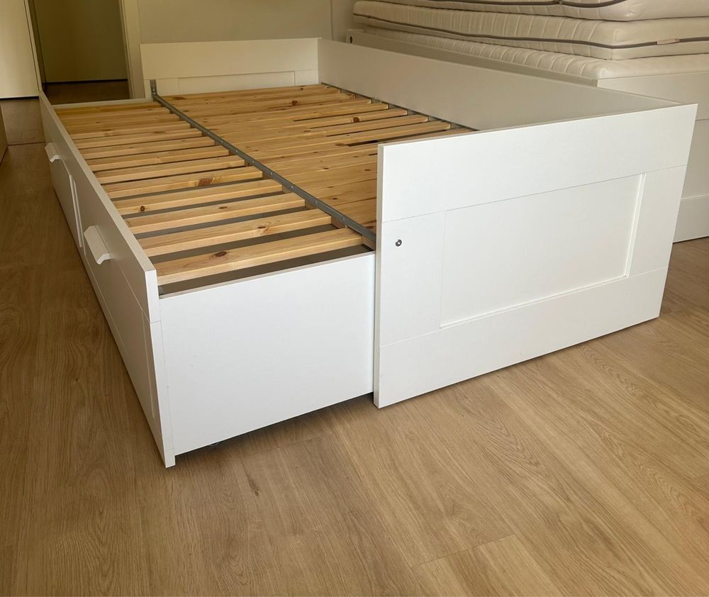 Cama casal/solteiro Brimnes Ikea