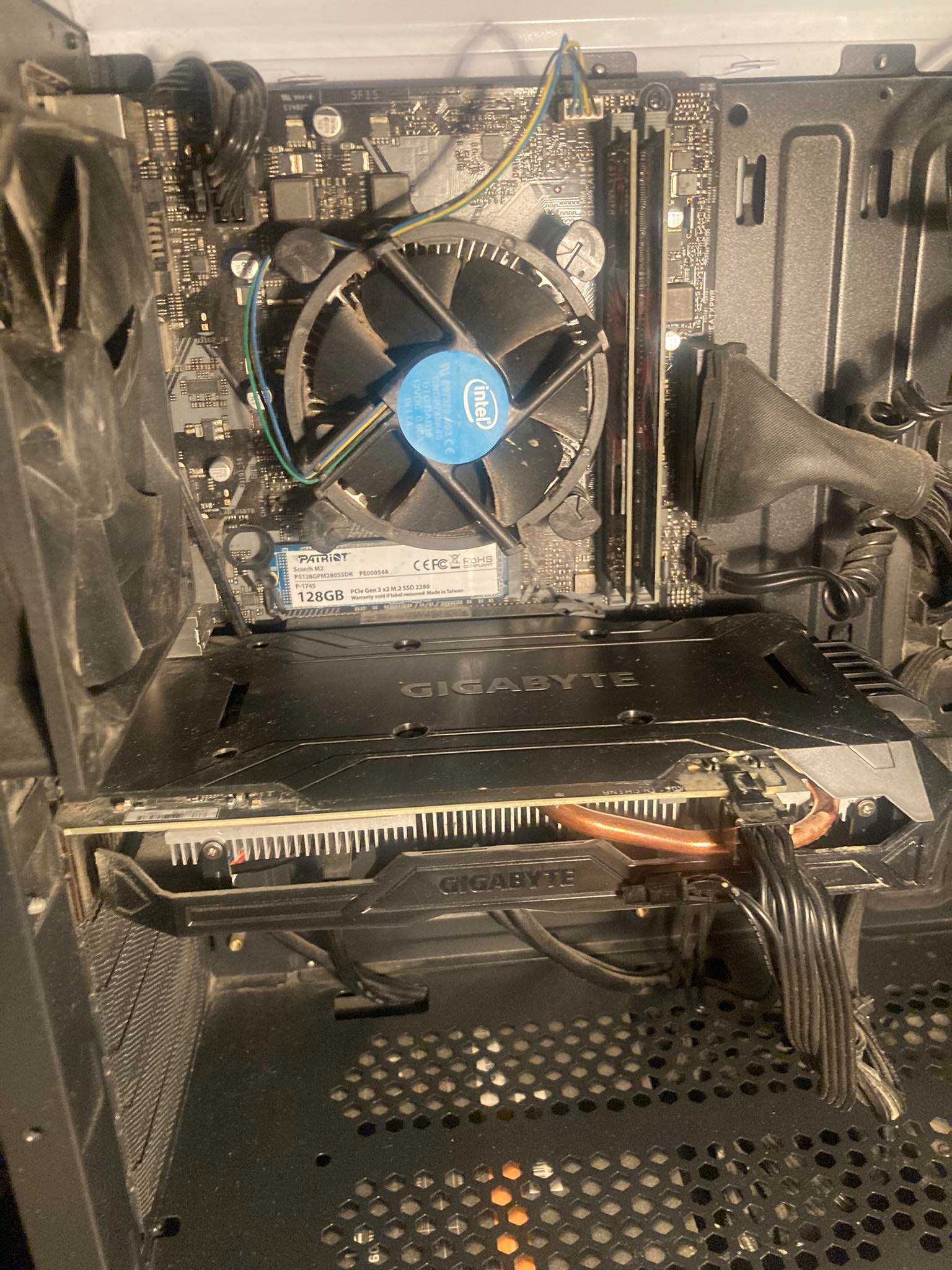 Komputer z GTX 1060 3GB, i3-8100 3.6GHz oraz 32 GB RAMu