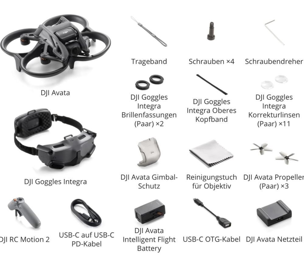 DJI Avata Explorer Combo