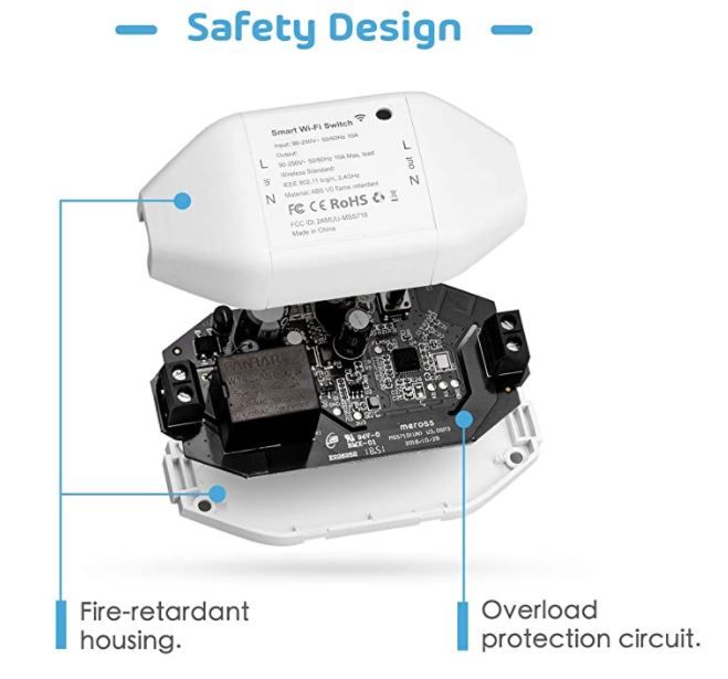 Interruptor universal inteligente com Wi-Fi