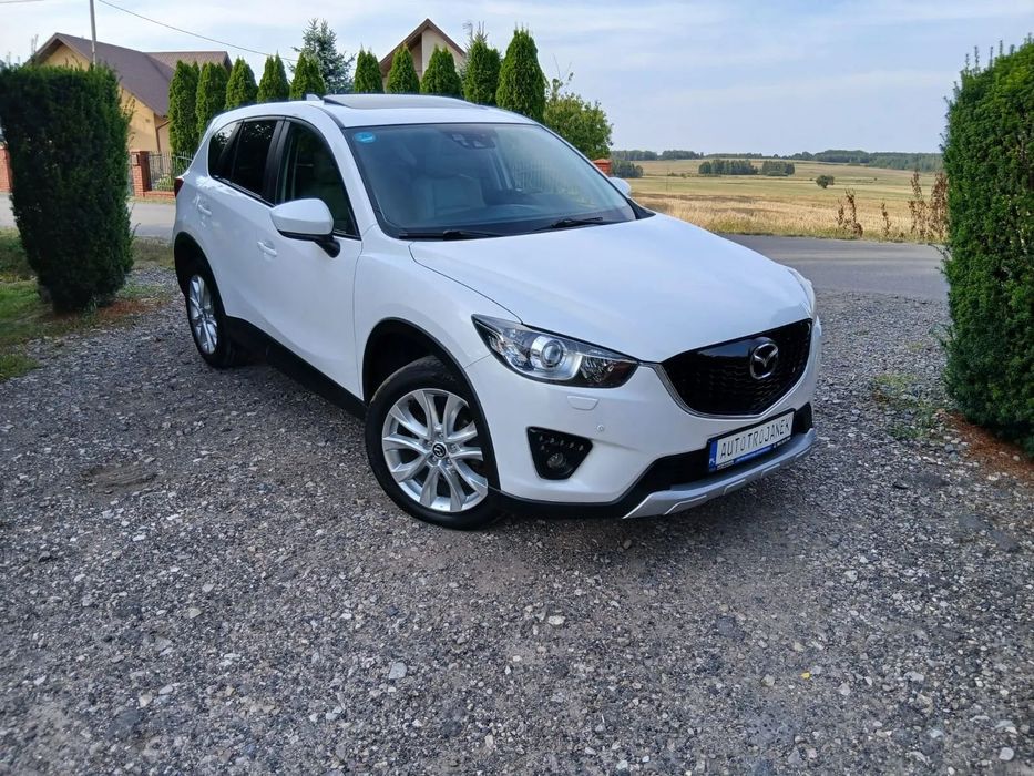 Mazda CX-5 Full Opcja*Skóry*Navi*Kamera*Szyberdach*Ksenon*Certyfikat przebiegu
