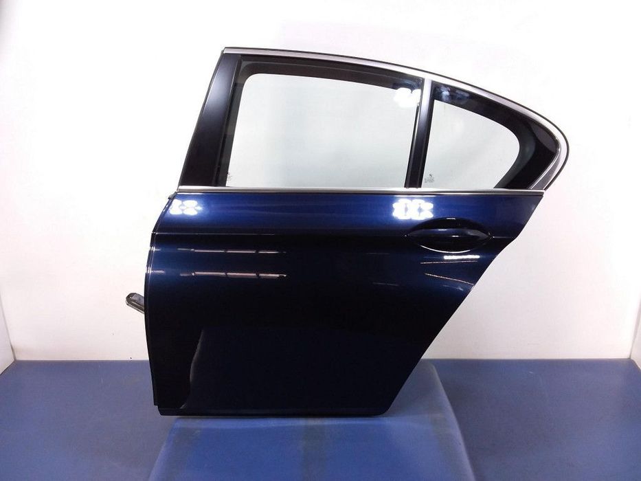 BMW 5 F10 SEDAN DRZWI TYŁ LEWE TYLNE A89 IMPERIALBLAU