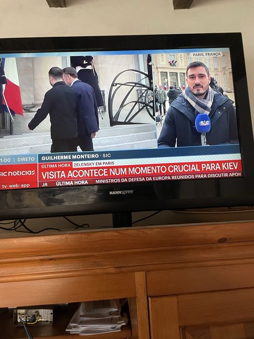 televisão hannspree 32 sem comando