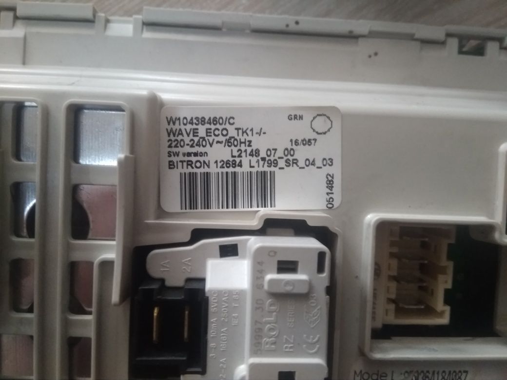 Запчасти Whirlpool вирпул Контроллер awe 6415/1 мозги, блок управления